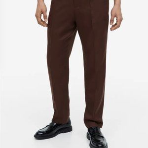 H&M Men's Trousers in Brown Size 32